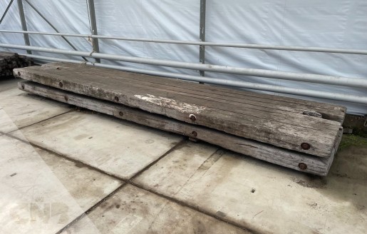 Foto van Draglineschotten rijplaten
