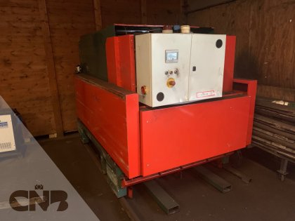 In- en- uitrijmachine - Potveer