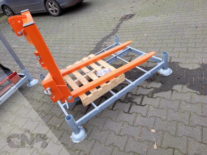 Palletdrager  1000 kg verstelbaar