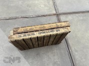 Foto van Houten gaasbakken met houten onderkant