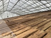 Foto van Houten gaasbakken met houten onderkant