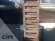 Foto van Houten gaasbakken