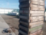 Foto van Houten gaasbakken