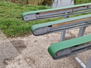 Foto van 3x 6cm verzamelband 290x66cm